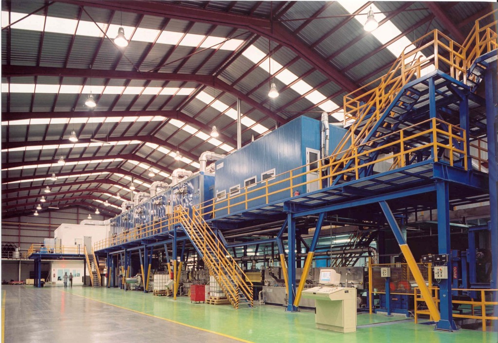aluminum coil coating line
