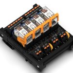 PCB mount relay socket