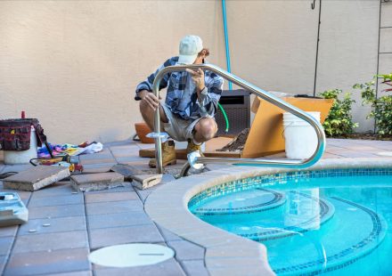 swimming pool equipment and supplies